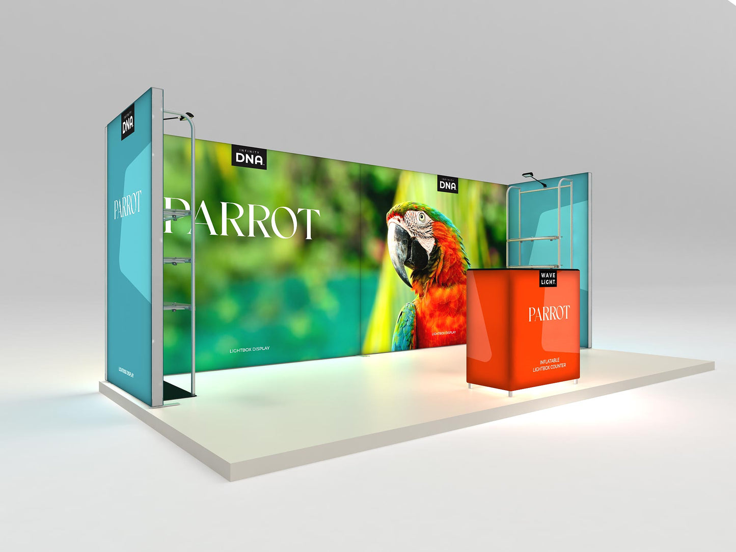 Parrot - 10x20 Inline Display