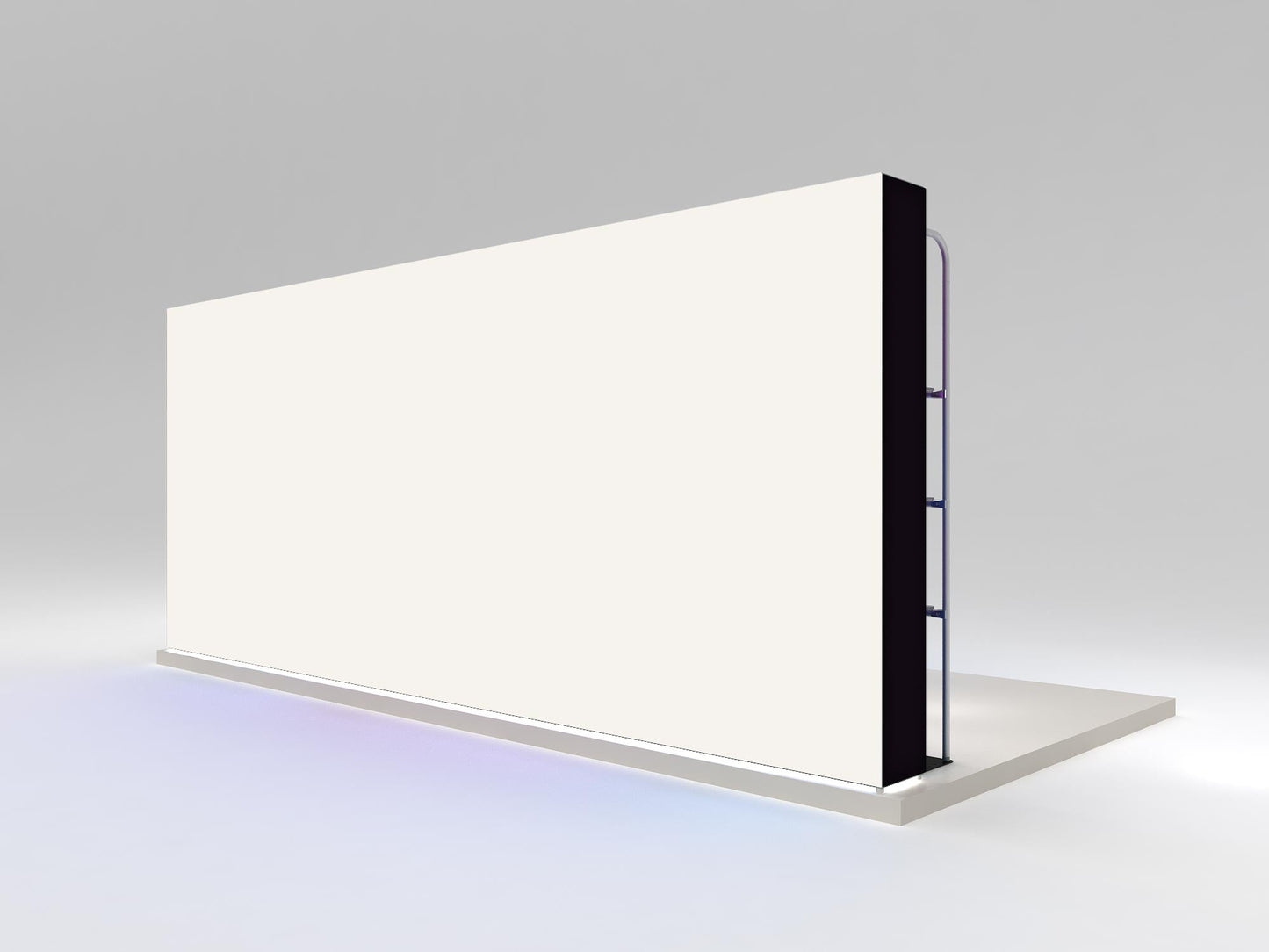 Peacock - 10x20 Inline Display