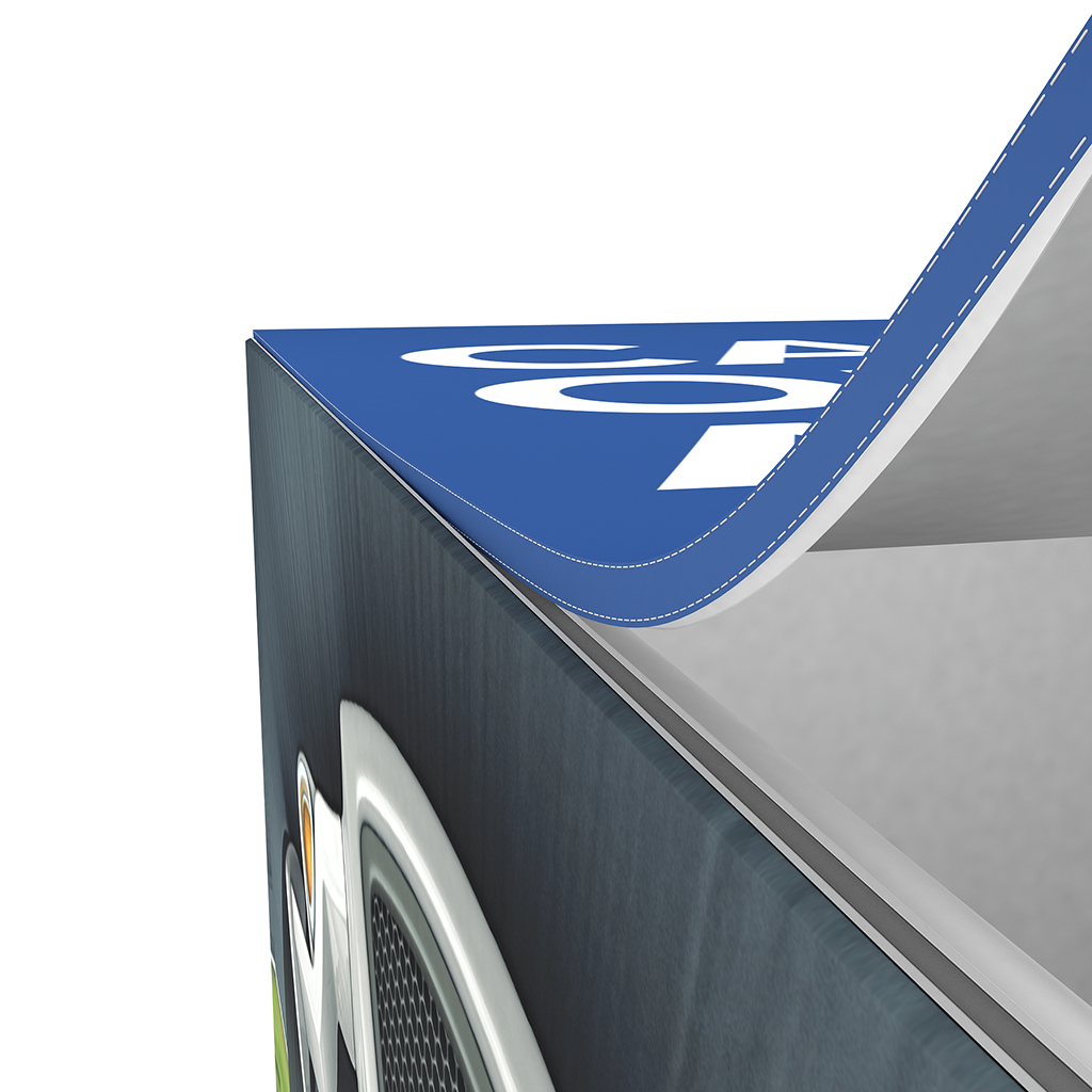 WaveLight® Casonara Blimp Rectangle 360º SEG Hanging Light Box 300m Silicone Edge Graphics