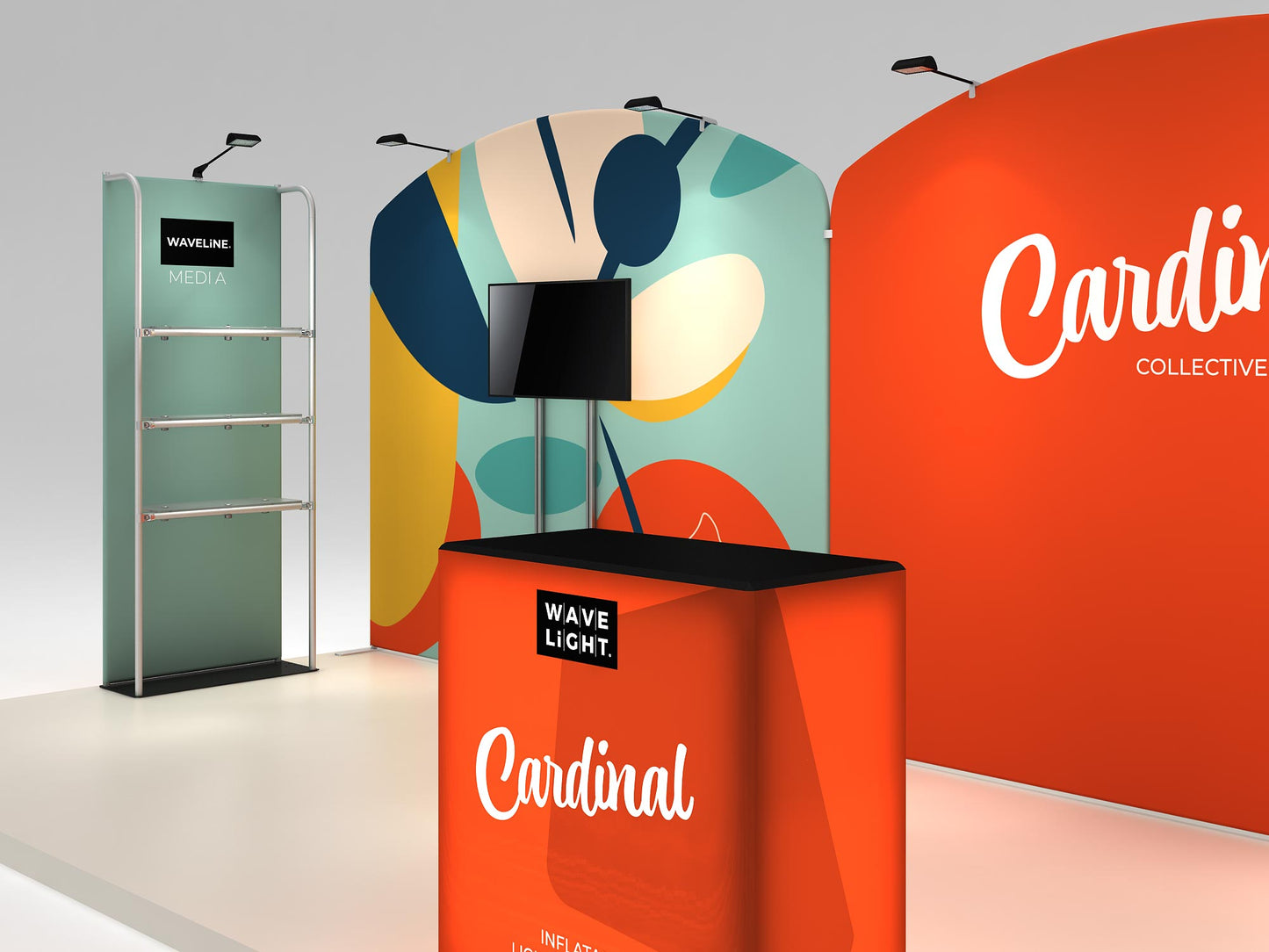 Cardinal Display Cardinal - 10x20 Inline Display – Born Displays