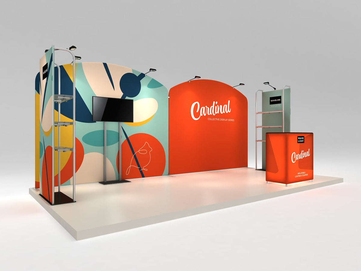 Cardinal Display Cardinal - 10x20 Inline Display – Born Displays
