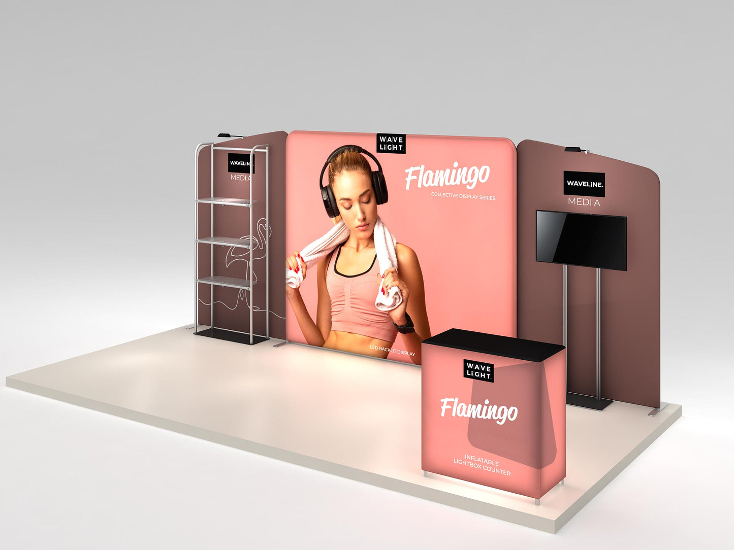 Flamingo - 10x20 Inline Display