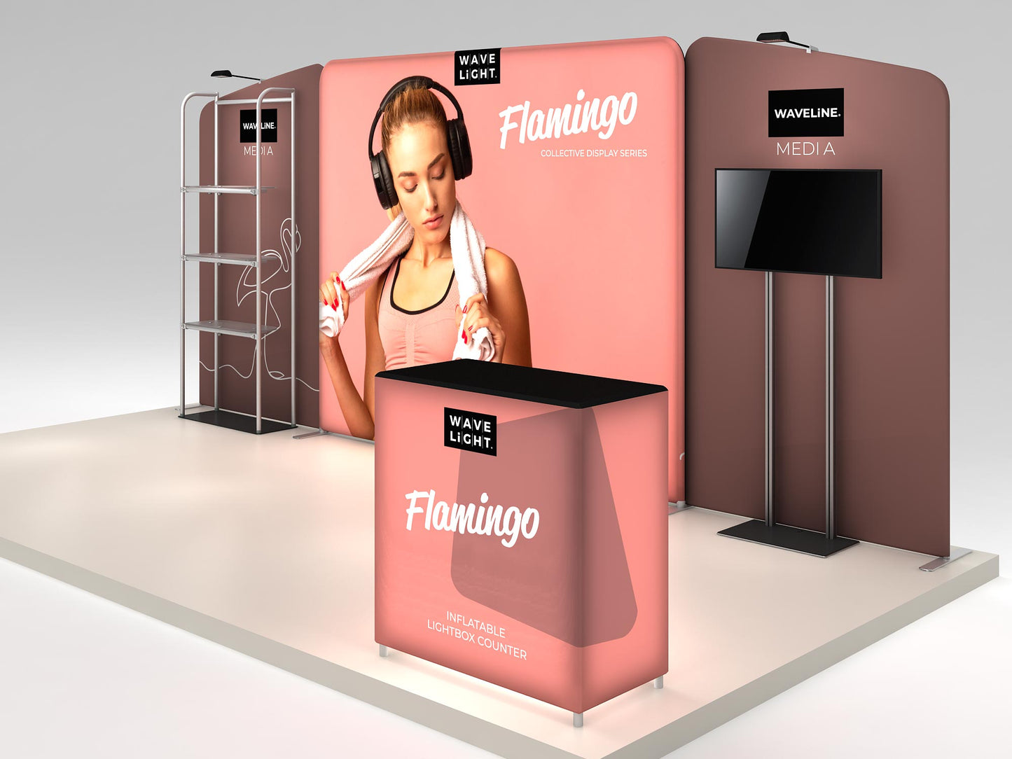 Flamingo - 10x20 Inline Display