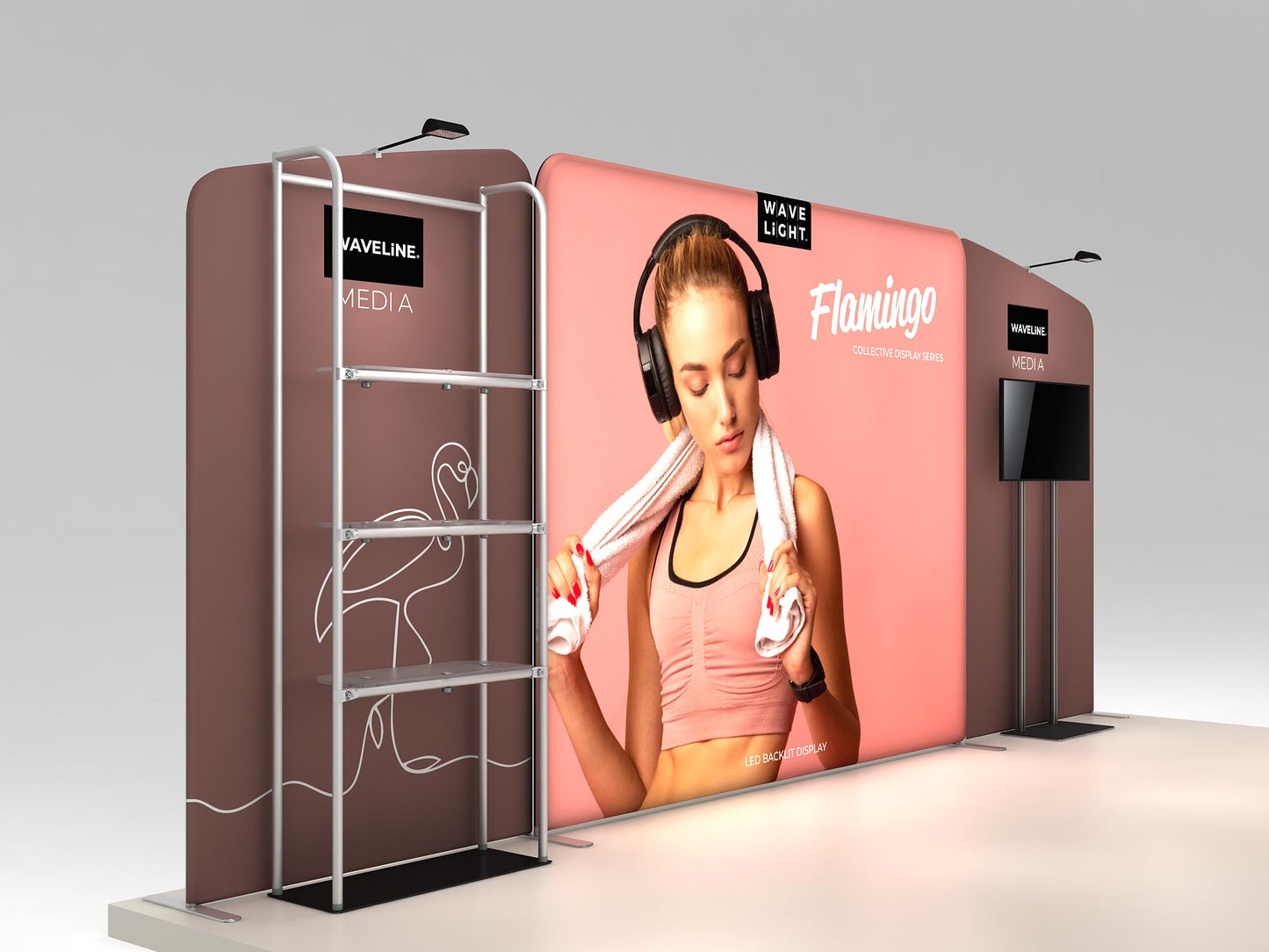 Flamingo - 10x20 Inline Display