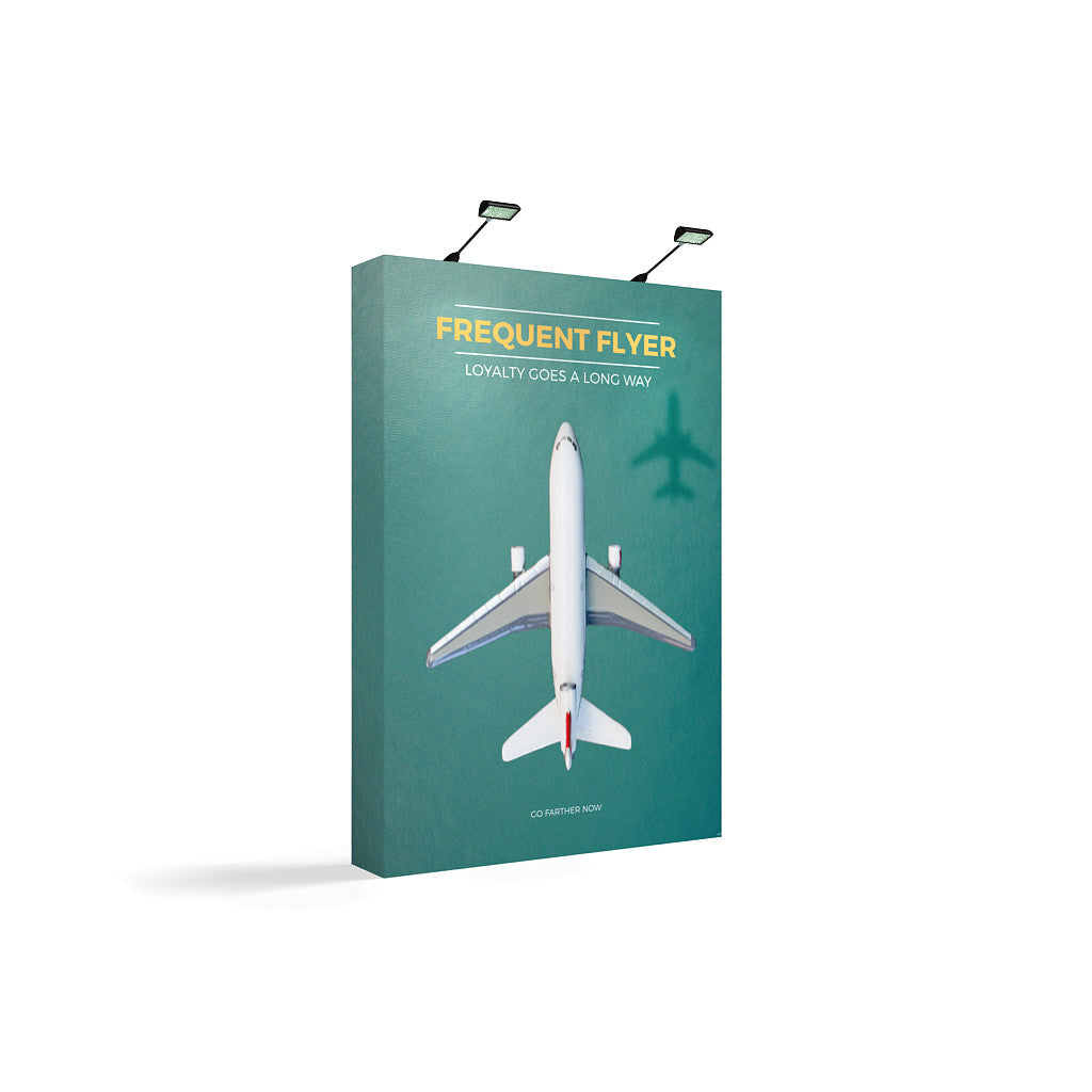 Makitso OneFabric Pop Up Display with lights