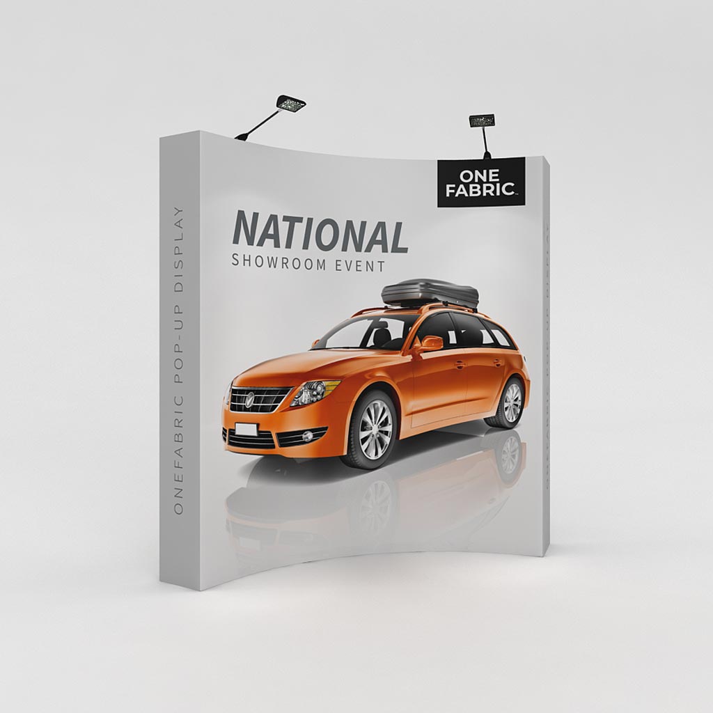 Makitso OneFabric 8ft Curve Display