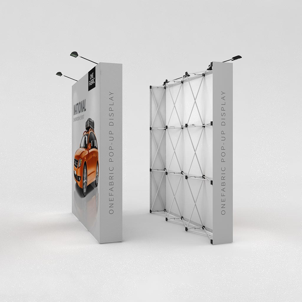 Makitso OneFabric 8ft Straight Display