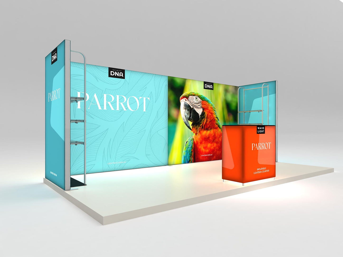Parrot - 10x20 Inline Display