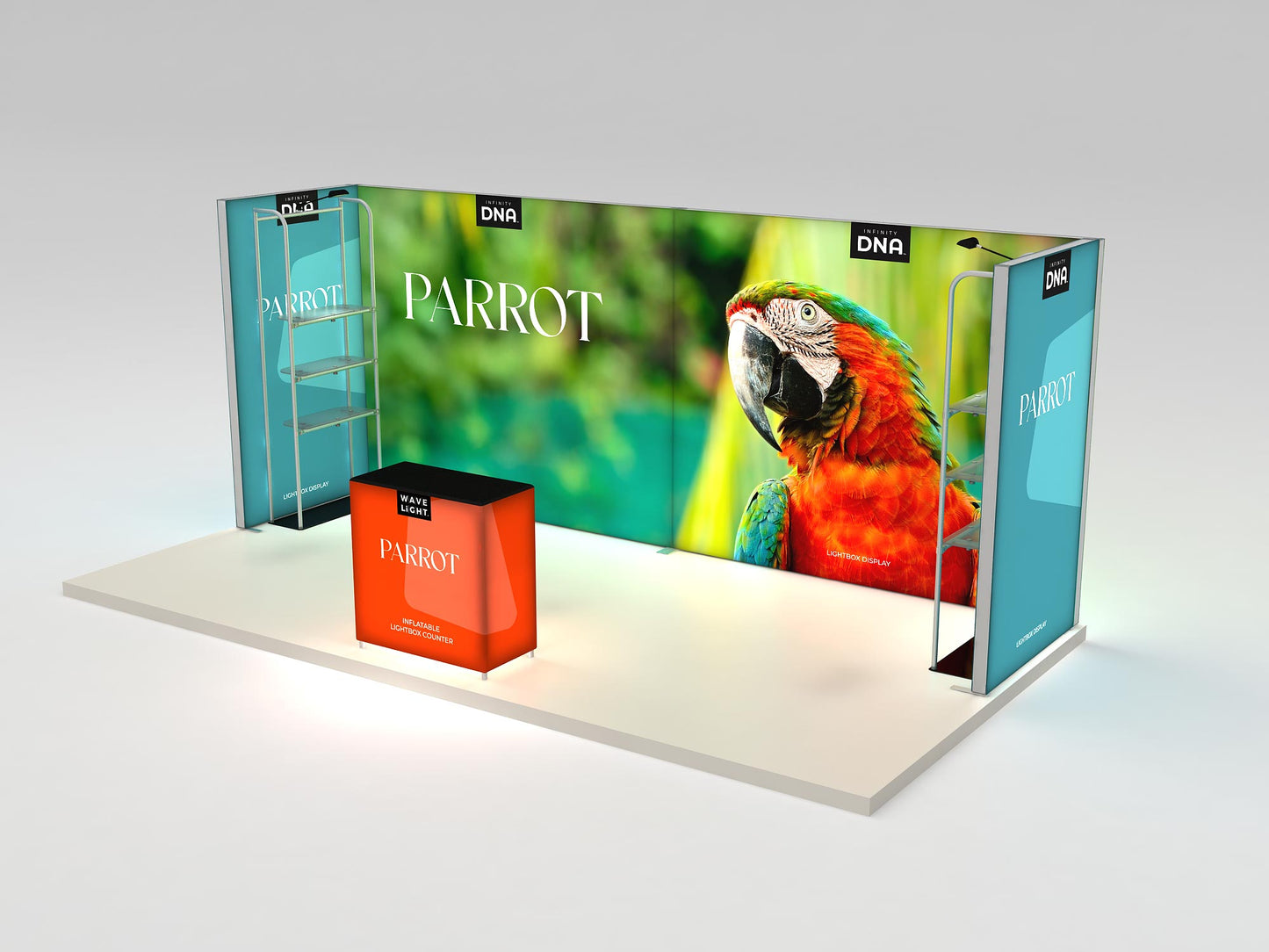 Parrot - 10x20 Inline Display