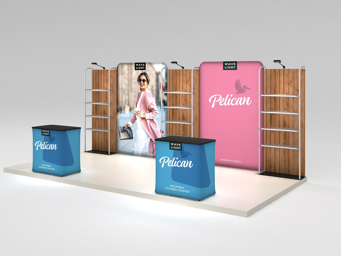 Pelican - 10x20 Inline Display