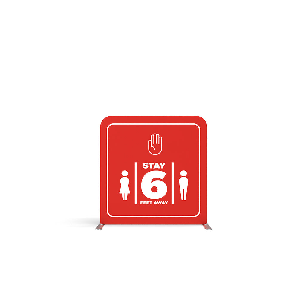 WaveLine Control Barrier and partition sign for messaging - 40M