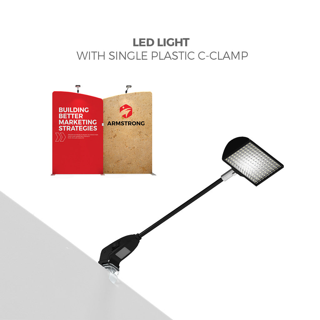 Makitso WavelineMedia WLMAEEA Tension Fabric Display with lights